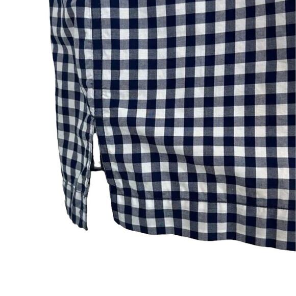 Vineyard Vines Gingham Contrasting Placket Shirt Dress Women's Size 6 Pockets Ex - Picture 12 of 12